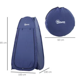 Outsunny - Tienda camping Pop Up Azul oscuro