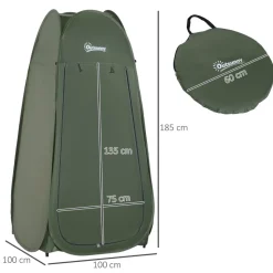 Outsunny - Tienda camping Pop Up Verde