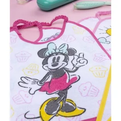 Pack 6 baberos bebé Disney Minnie