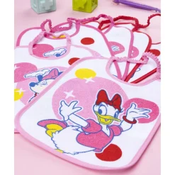 Pack 6 baberos grandes Disney Minnie