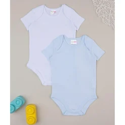 Pack 2 bodies bebé manga corta