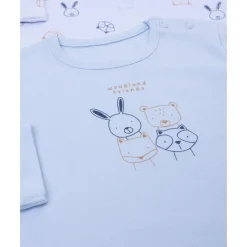 Pack 2 bodies de manga larga niño animalitos
