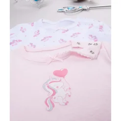 Pack 2 body niña unicornio