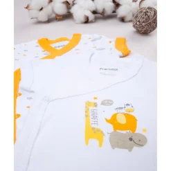 Pack 2 body recién nacido animalitos