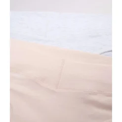 Pack 2 braguitas blanco/beige premamá