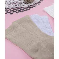 Pack 4 calcetines hasta la pantorrilla niña