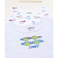 Pack 2 camisetas interiores niño Tortugas Ninja