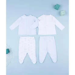 Pack 2 conjuntos bebé estampado perritos