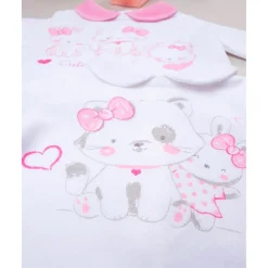 Pack 2 conjuntos en felpa camiseta y polainas