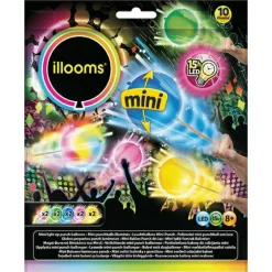 Pack 10 mini globos luz LED