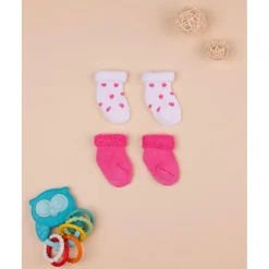 Pack 2 pares calcetines recién nacida