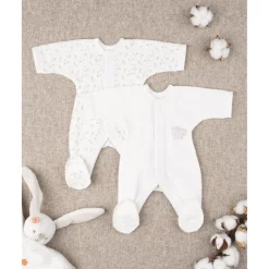 Pack 2 Peleles Extrasmall "Stelline"