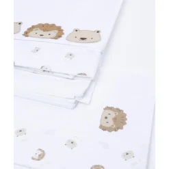 Pack 3 piezas cuna/capazo – animalitos