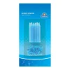 Pack 12 velas azules en espiral