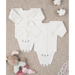 Pack de 2 bodies afelpados "Ositos" oeko-tex