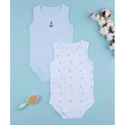 Pack de 2 Bodies Básicos con Ancoras