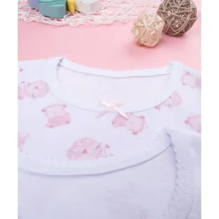 Pack de 2 Bodies de Canalé para Niña 