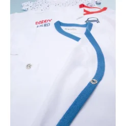 Pack de 5 bodies de manga corta con cierre cruzado