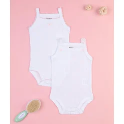 Pack de 2 Bodies Infantiles de Tirante Fino