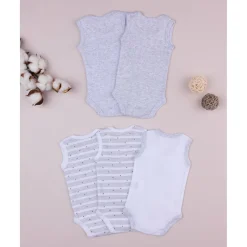 Pack de 5 bodies sin mangas