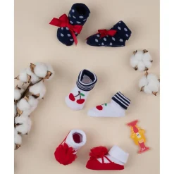 Pack de 3 Calcetines Niña "Lunares"