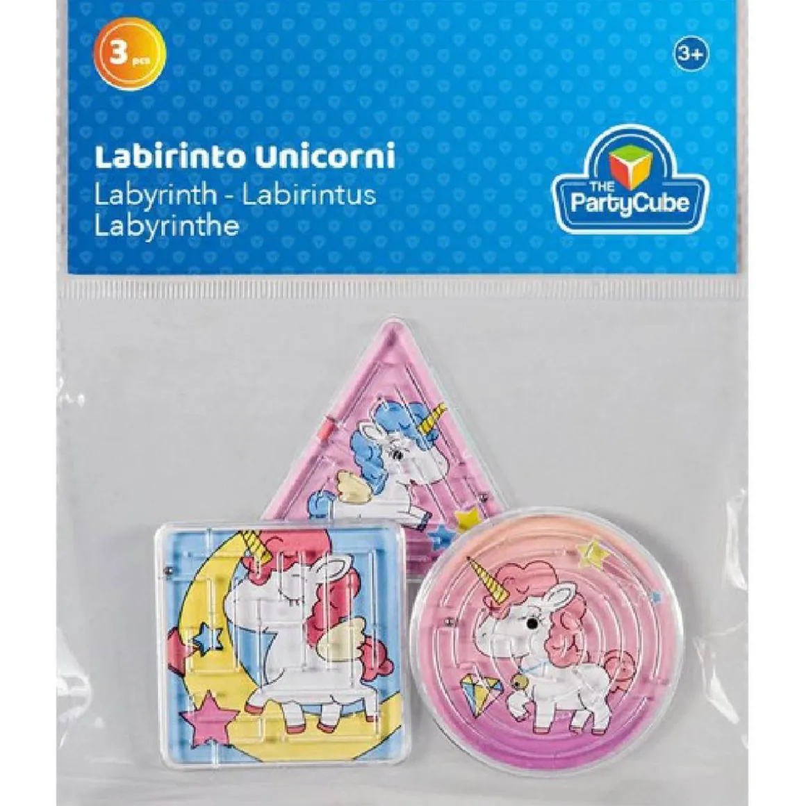 Pack de 3 laberintos - Unicornio