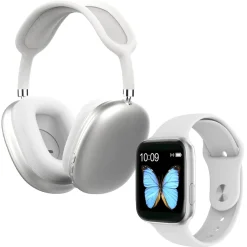 Pack Smartwatch + Auriculares Blanco