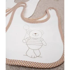 Pack x5 baberos interlock