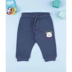 Pantalón azul felpado para niño
