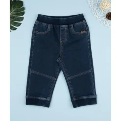 Pantalón denim niño azul oscuro