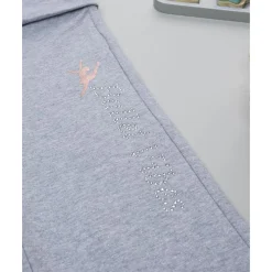 Pantalón gris niña estilo bailarina