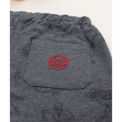 Pantalón gris para niño con Spiderman estampado