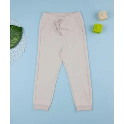 Pantalón niño beige con bolsillos