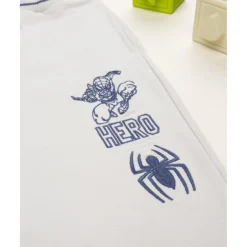 Pantalón niño beige con Spiderman