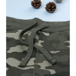 Pantalón niño felpado camuflaje