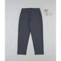 Pantalón niño gris elegante