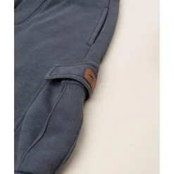 Pantalón niño gris oscuro con bolsillos cargo
