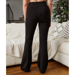 Pantalón premamá de campana elástico