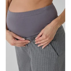 Pantalón premamá gris