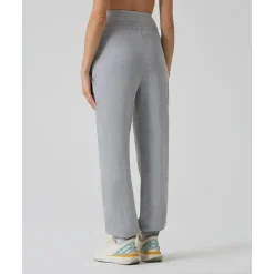 Pantalón premamá gris en felpa