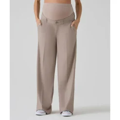 Pantalón premamá marrón