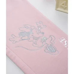 Pantalón rosa para niña con estampado de Minnie