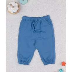 Pantalón twill niño azul