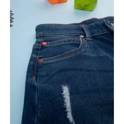 Pantalón vaquero oscuro niño casual