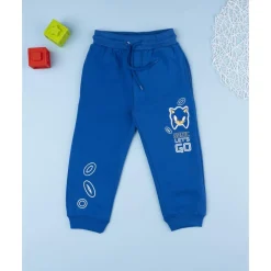 Pantalones de niño azul con estampado Sonic