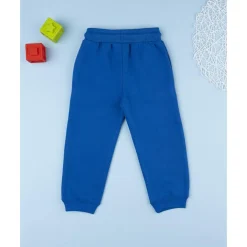 Pantalones de niño azul con estampado Sonic