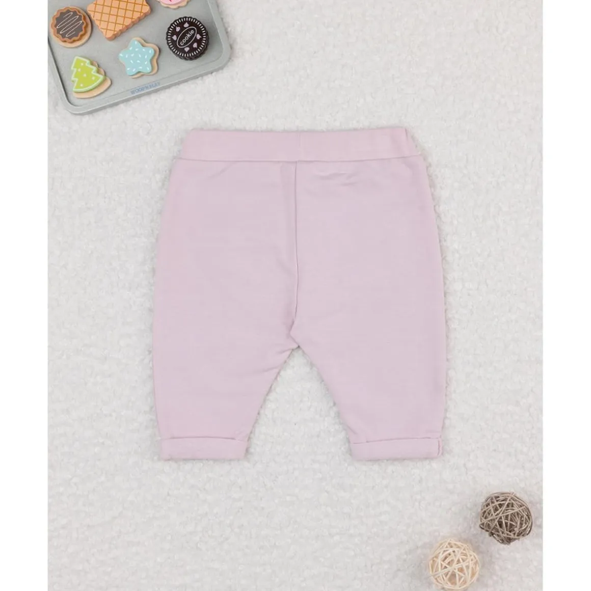 Pantalones niña rosa