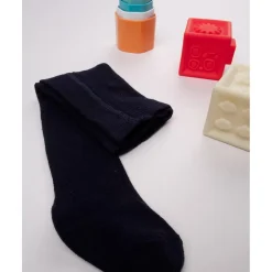 Pantimedias de algodón azul