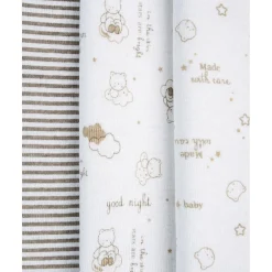 Paquete 5 body cortos unisex oro