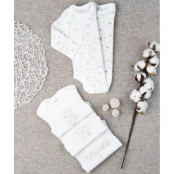 Paquete 5 body unisex oro